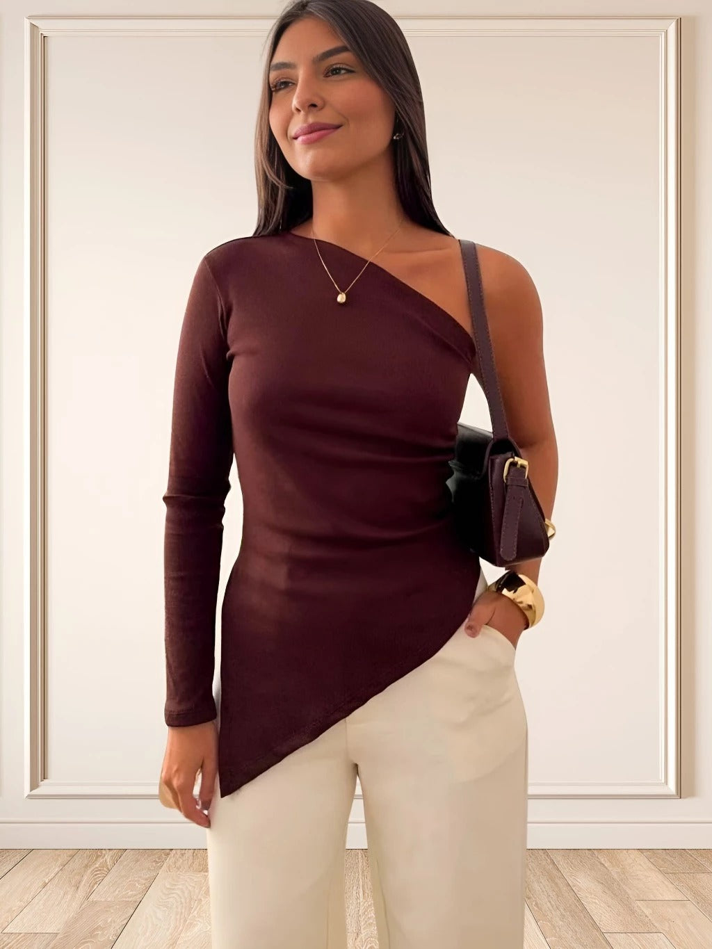 Blusa Assimétrica Luna